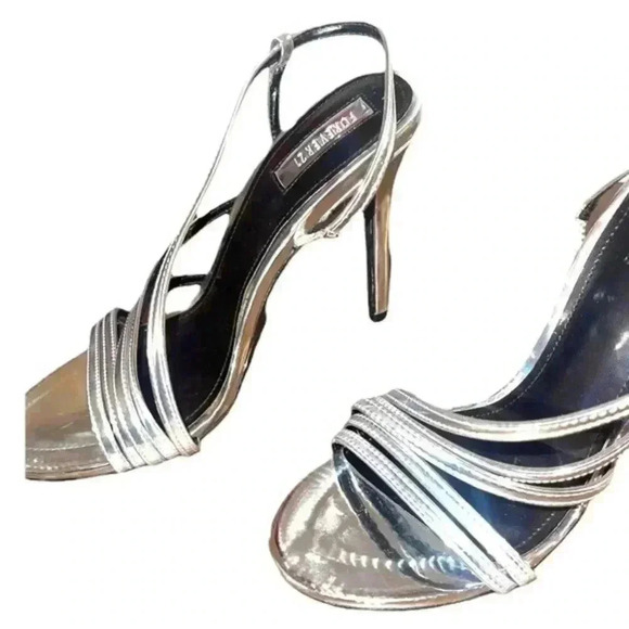 Forget 21 Gorgeous silver Strappy heel sandals - Picture 7 of 11